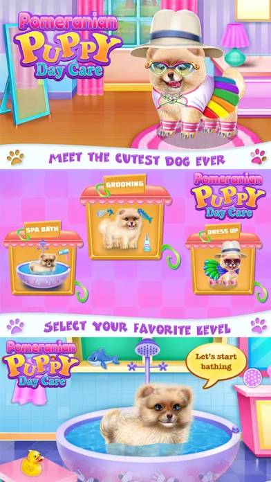 Скриншоты Pomeranian Puppy Day Care