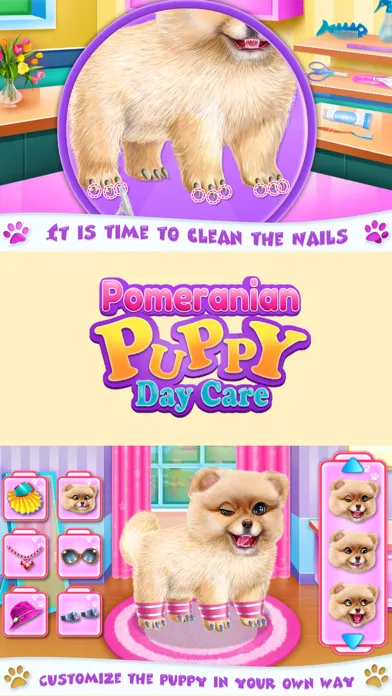 Скриншоты Pomeranian Puppy Day Care