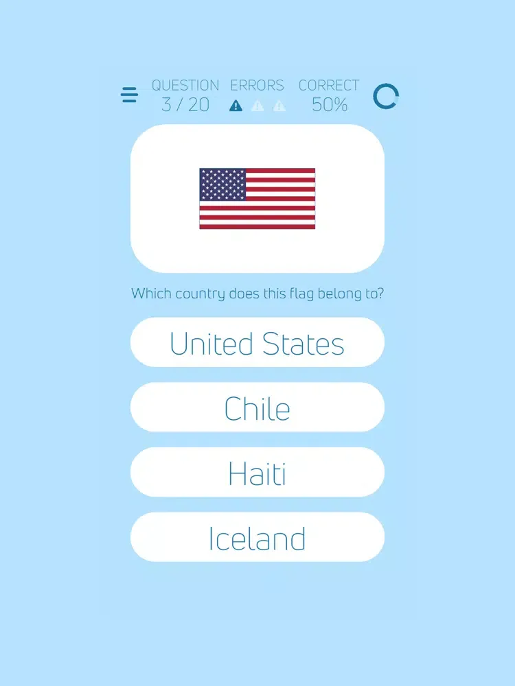 Screenshot di Flags - Countries - Capitals iPad 