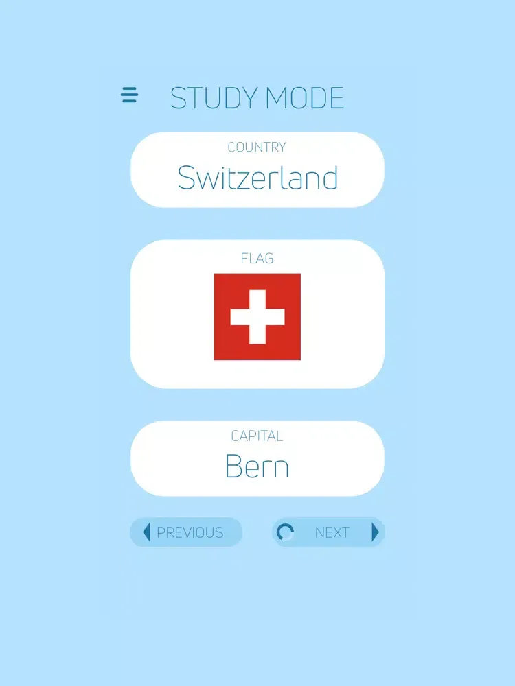 Screenshot di Flags - Countries - Capitals iPad 