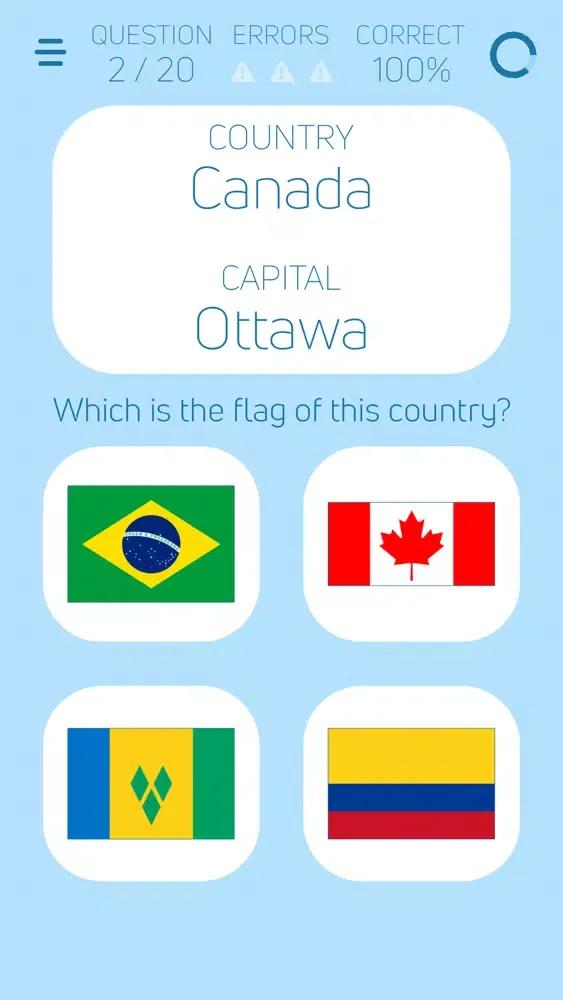 Screenshot di Flags - Countries - Capitals