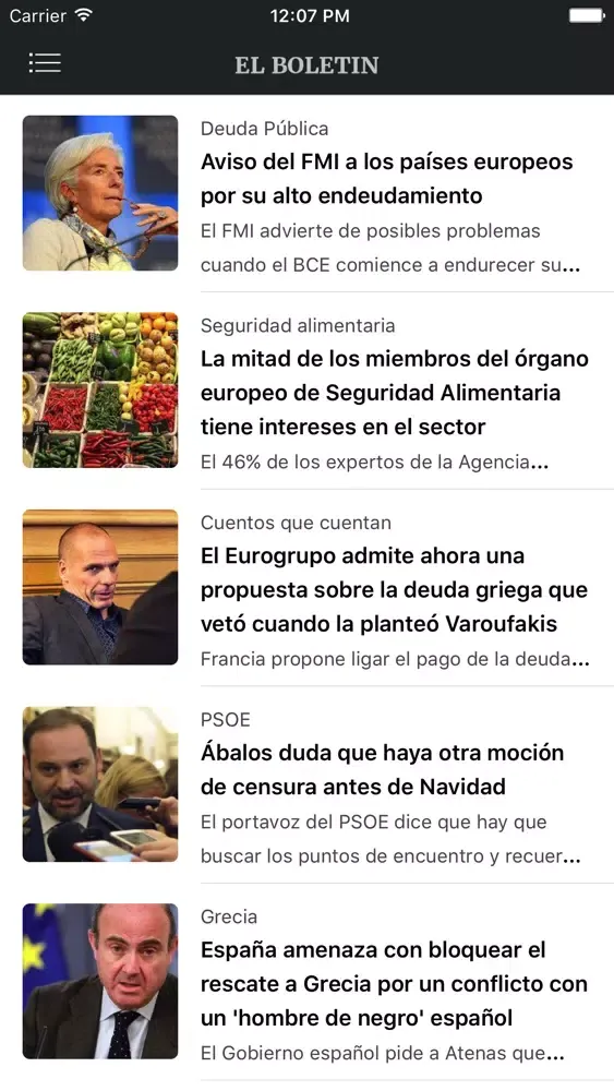 El Boletin Screenshots