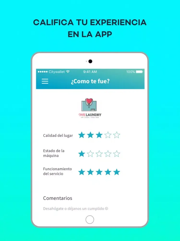 Captures d'écran de CityWallet Chile iPad 