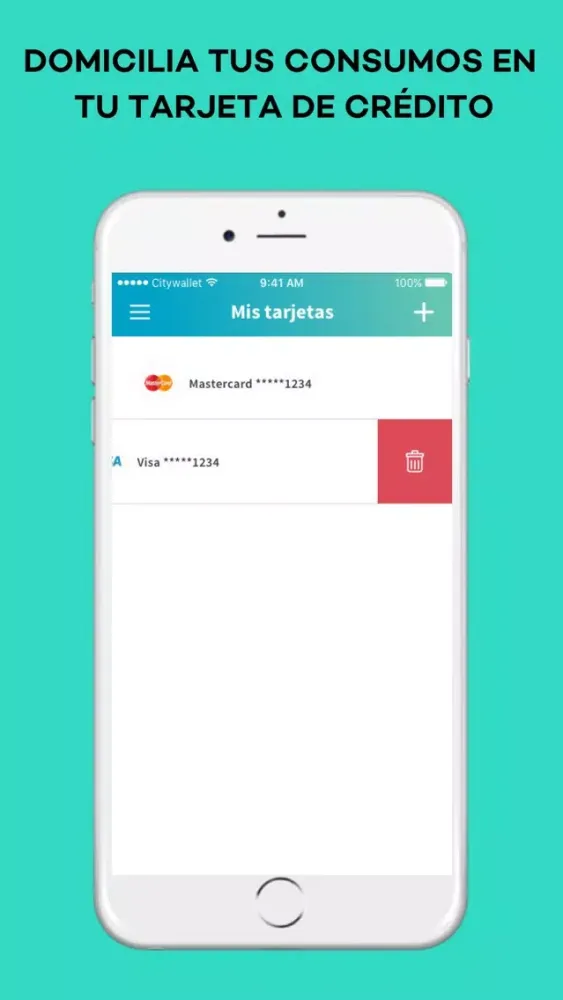 Captures d'écran de CityWallet Chile