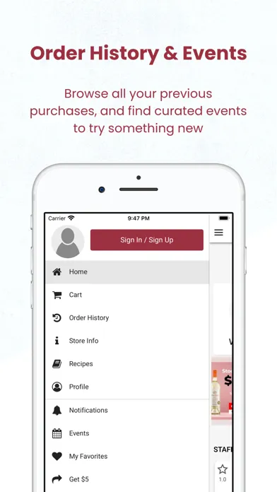 Captures d'écran de Big Value Wines and Spirits
