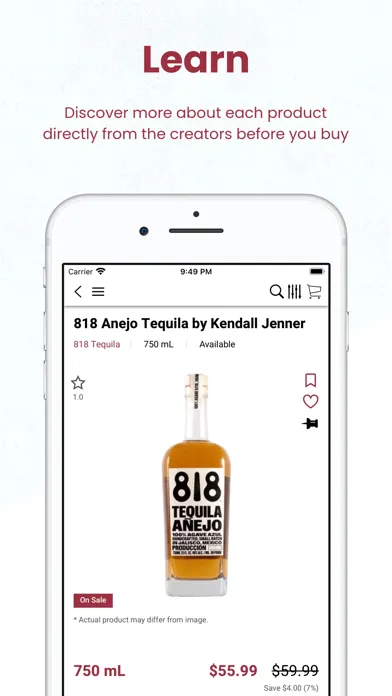 Captures d'écran de Big Value Wines and Spirits
