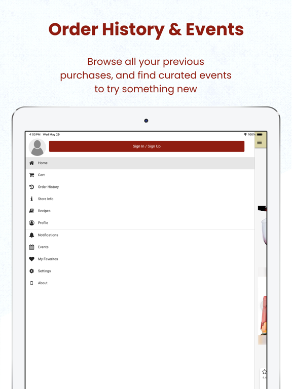 Bims Liquor Store iPad  스크린샷
