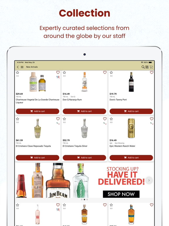 Bims Liquor Store iPad  스크린샷