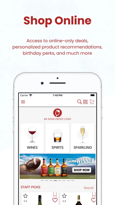 Bk Wine Depot Corp سکرین شاٹس