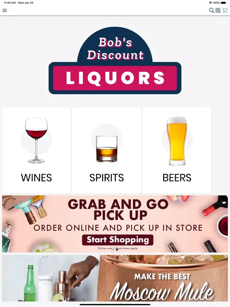 صور Bob's Discount Liquors #2 iPad 