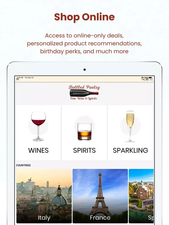 BOTTLED POETRY iPad  سکرین شاٹس
