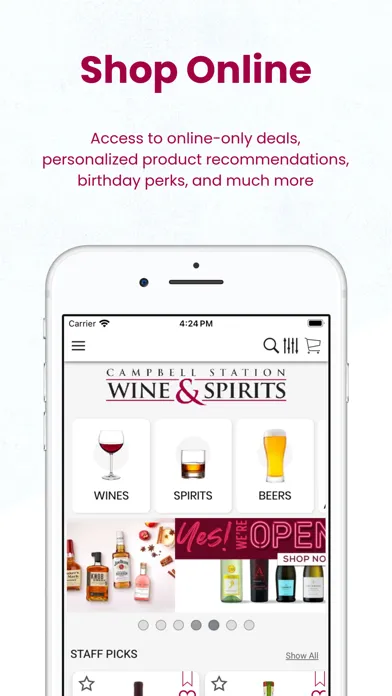 Campbell Station Wine應用截圖