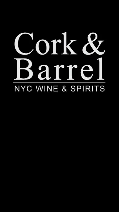 Cork & Barrel Wine and Spirits 스크린샷