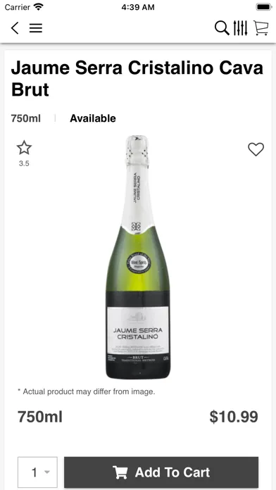 Cork & Barrel Wine and Spirits 스크린샷