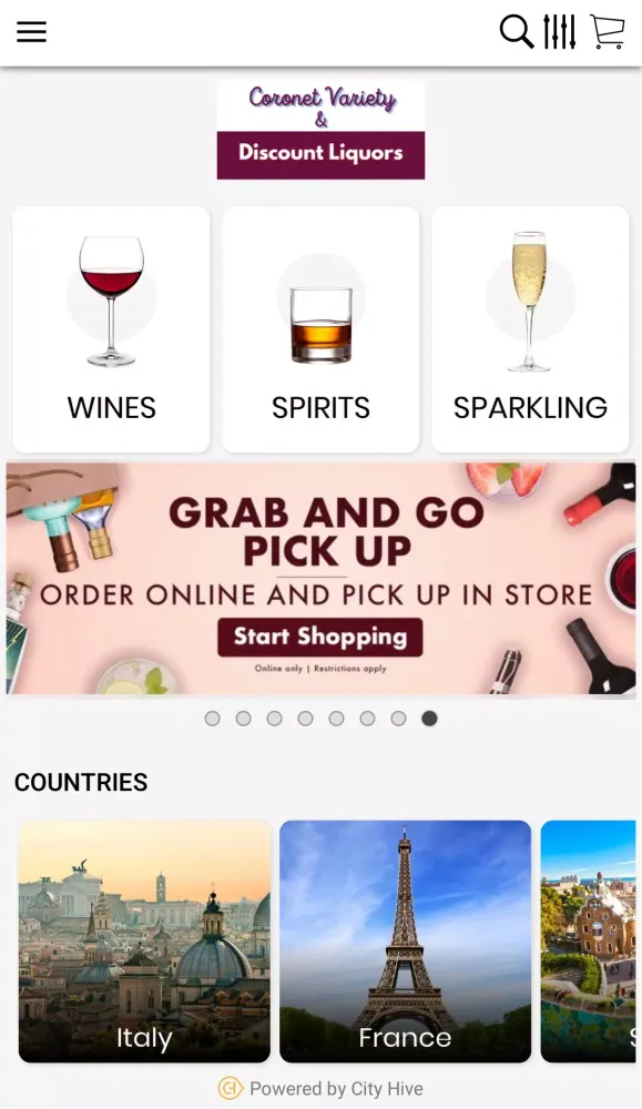 Screenshot di Coronet Liquors