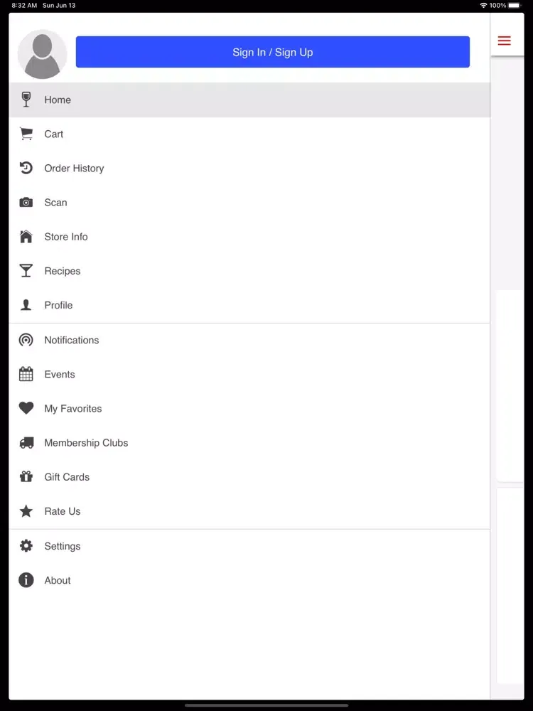 Zrzuty ekranu Crazy Naz Beer Wine & Spirits iPad 