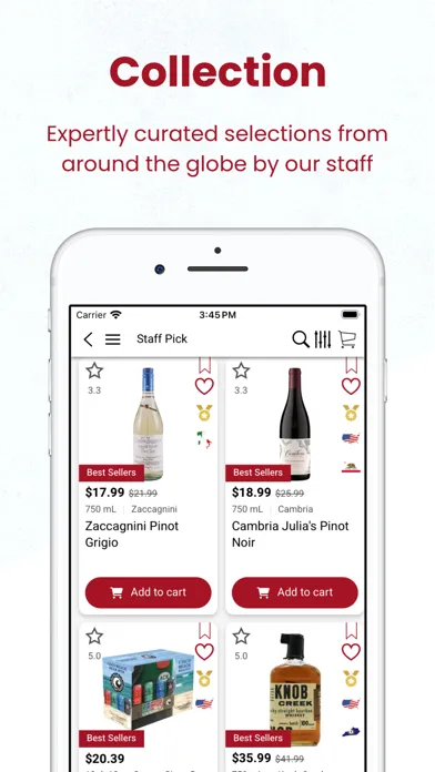 Capturas de tela do Empire Wine & Spirits Kingston
