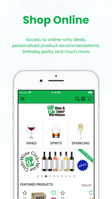 Capturas de pantalla de Exit 9 Wine & Liquor Warehouse