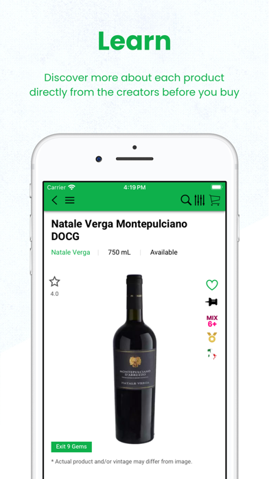 Capturas de pantalla de Exit 9 Wine & Liquor Warehouse