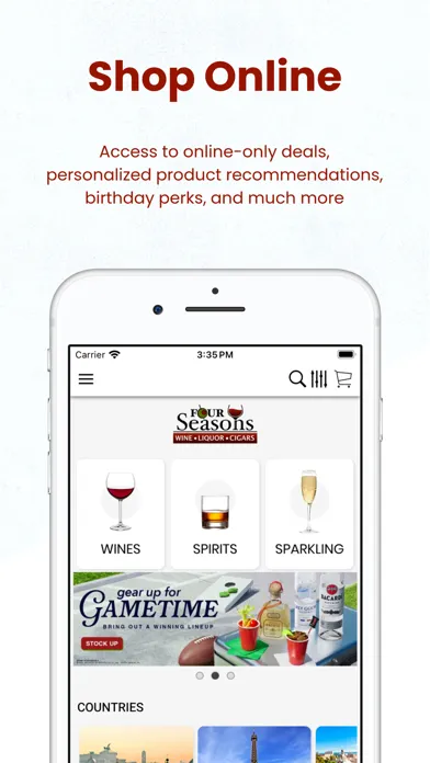 Four Seasons Wines & Liquors Screenshots