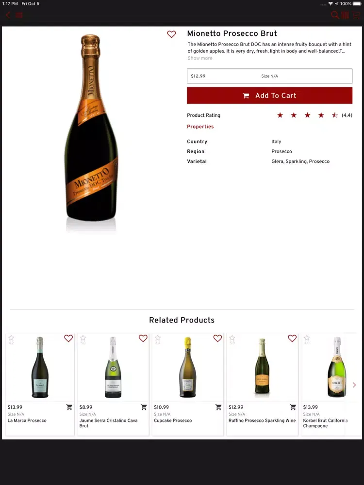 Franny Lew Wine & Liquor iPad  Ekran Görüntüleri