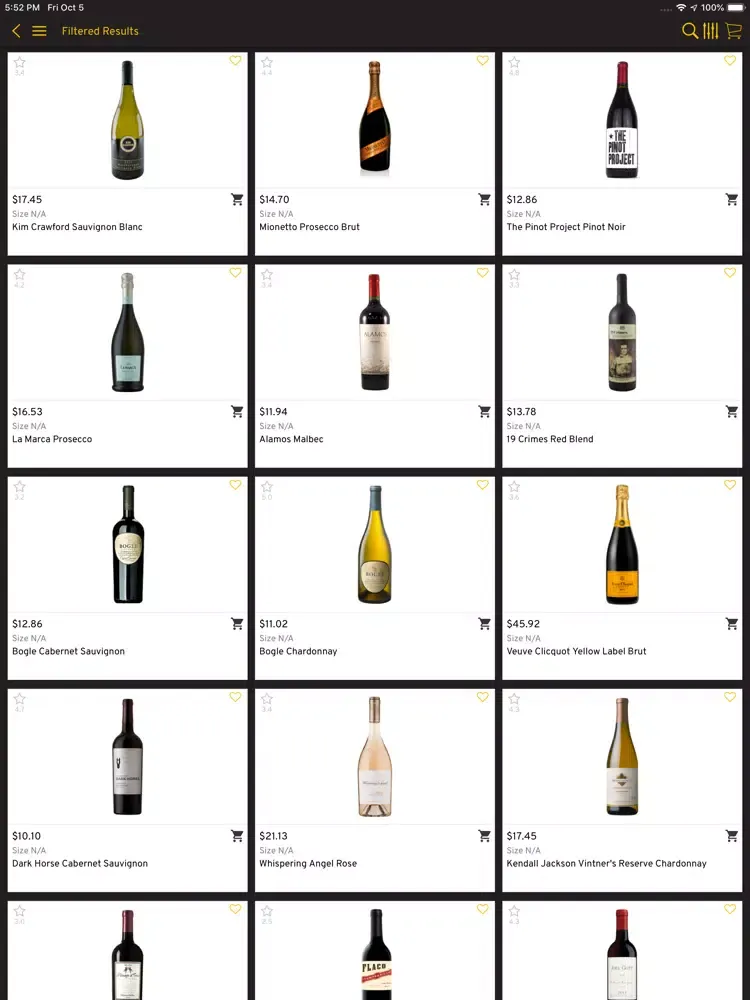 Zrzuty ekranu Grand Plaza Liquors iPad 