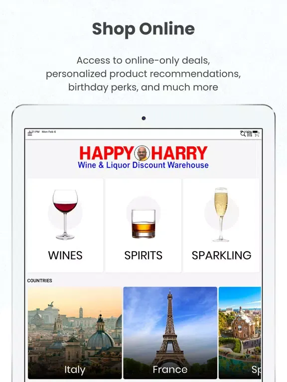 Happy Harry's Wine and Liquor iPad  스크린샷