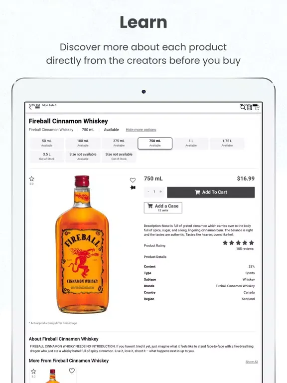 Happy Harry's Wine and Liquor iPad  스크린샷