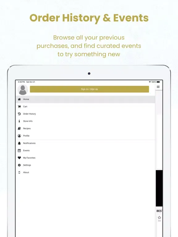HILLS WINE & SPIRITS iPad  स्क्रीनशॉट