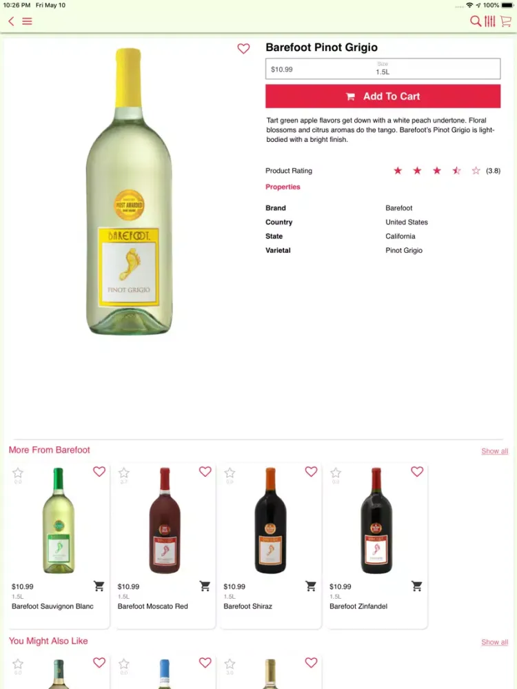 19Th Hole Liquors iPad  स्क्रीनशॉट