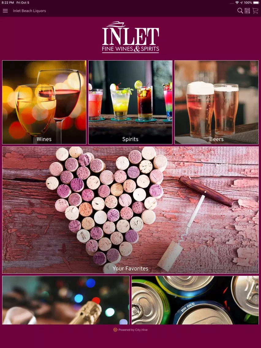 Inlet Fine Wines and Spirits iPad  Screenshots