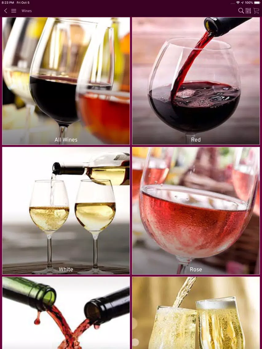Inlet Fine Wines and Spirits iPad  Screenshots