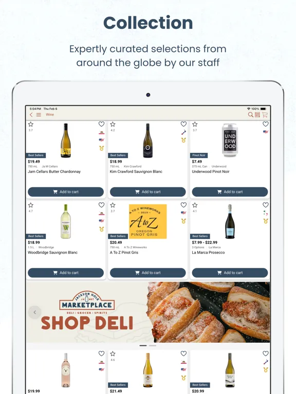 Captures d'écran de Jackson Hole Marketplace iPad 