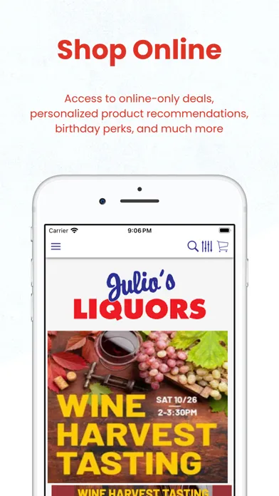 Julio's Liquors VIP应用截图