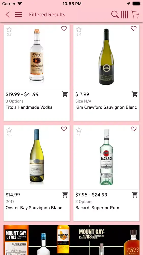 Capturas de tela do Larchmont Wine & Liquor
