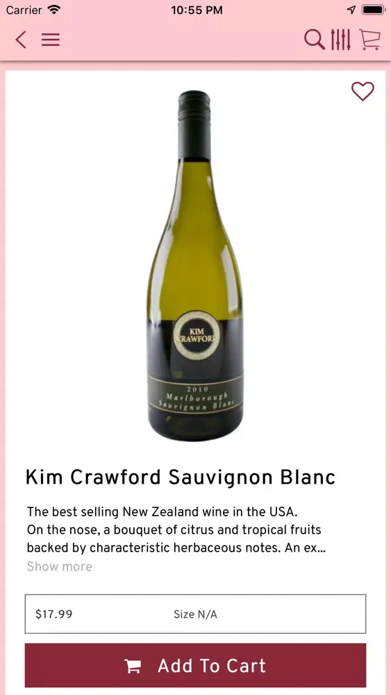 Capturas de tela do Larchmont Wine & Liquor