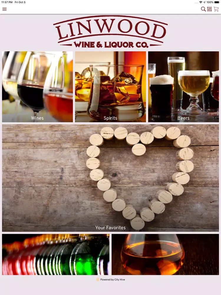 Zrzuty ekranu Linwood Wine and Liquor Co. iPad 