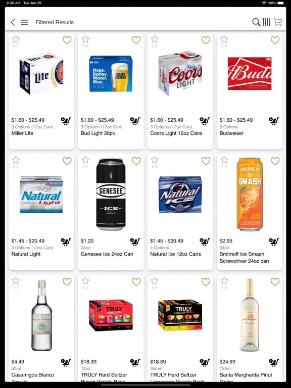 Скриншоты Liquor Locker MA iPad 