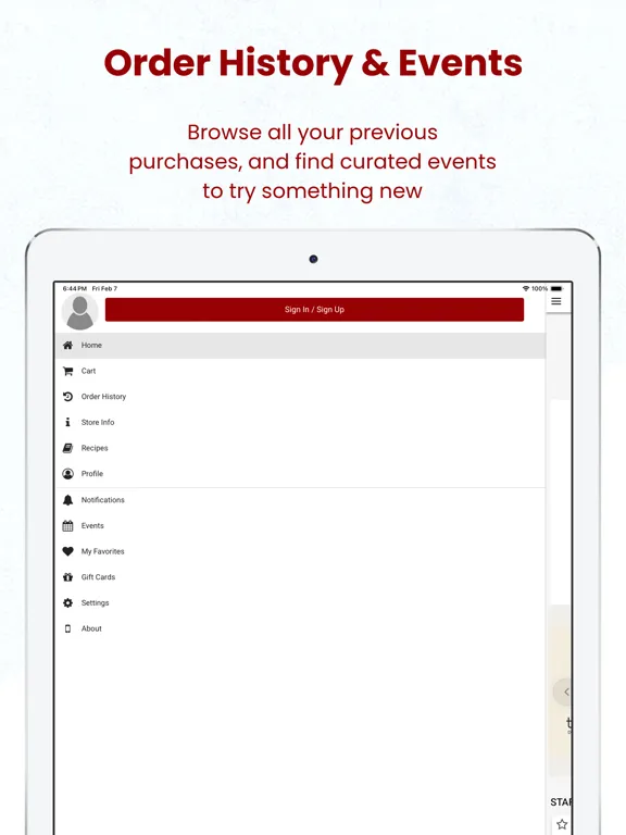 Liquor World iPad  Screenshots