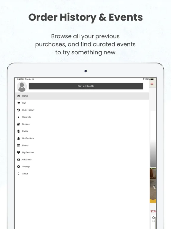 Capturas de pantalla de Liquor World Franklin iPad 