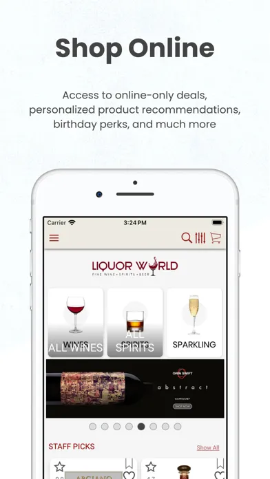Capturas de pantalla de Liquor World Franklin
