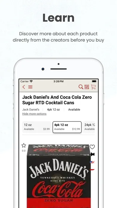 Capturas de pantalla de Liquor World Franklin