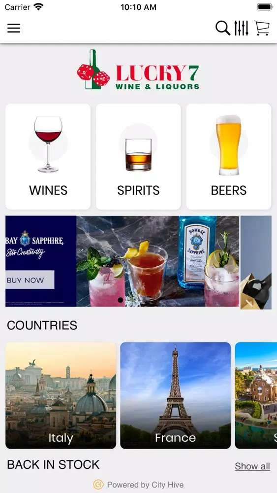 ภาพหน้าจอของ Lucky 7 Wine and Liquors