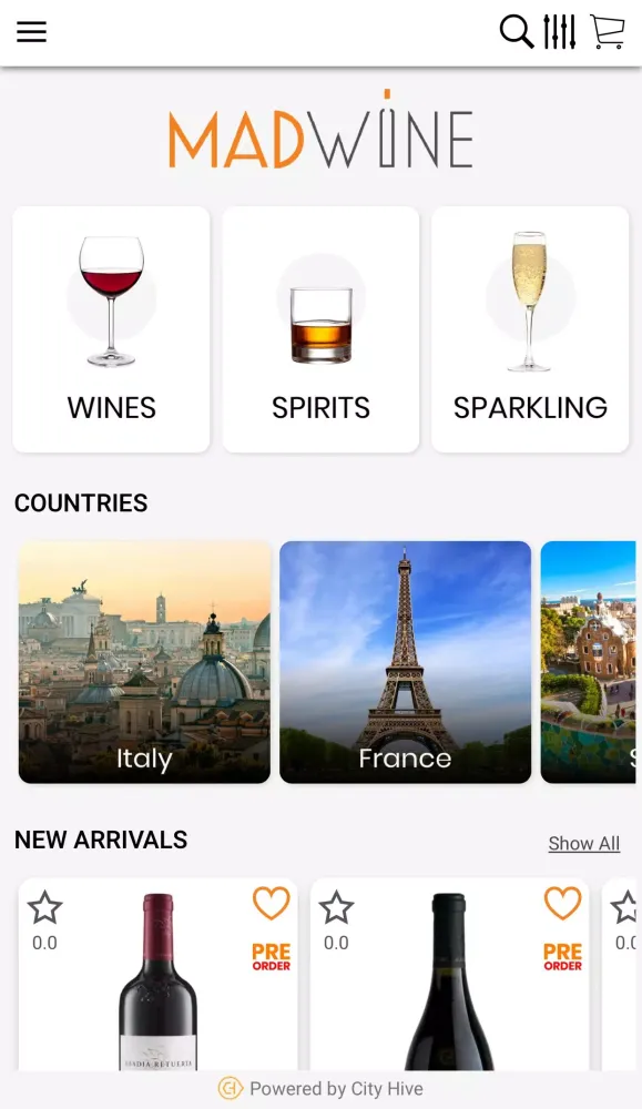Screenshot di MadWine