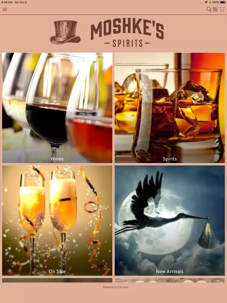 Moshke's Wine and Spirits iPad  Screenshots