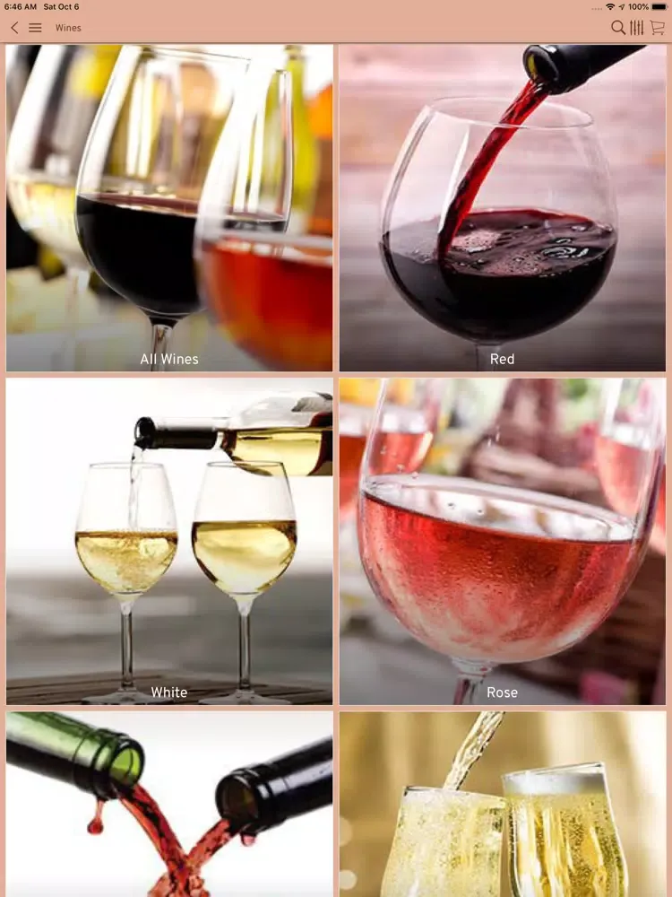 Moshke's Wine and Spirits iPad  Screenshots