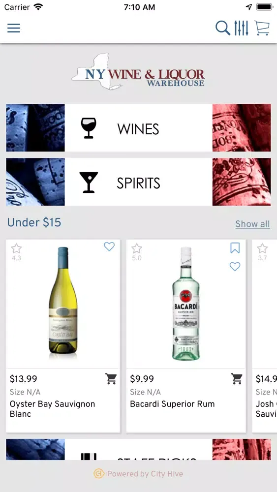 NY Wine and Liquor Warehouse應用截圖