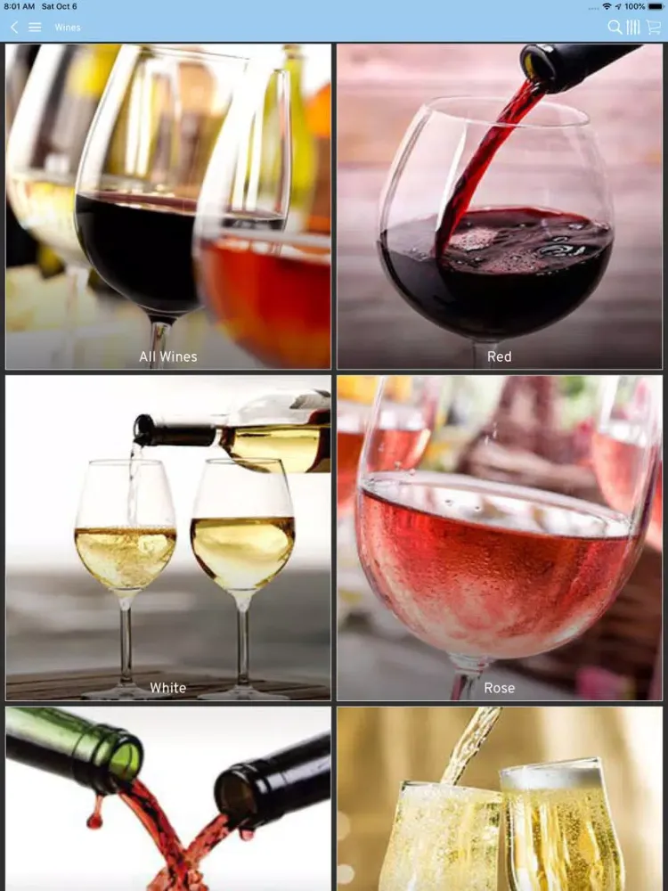Zrzuty ekranu Park Lane Wine and Liquors iPad 