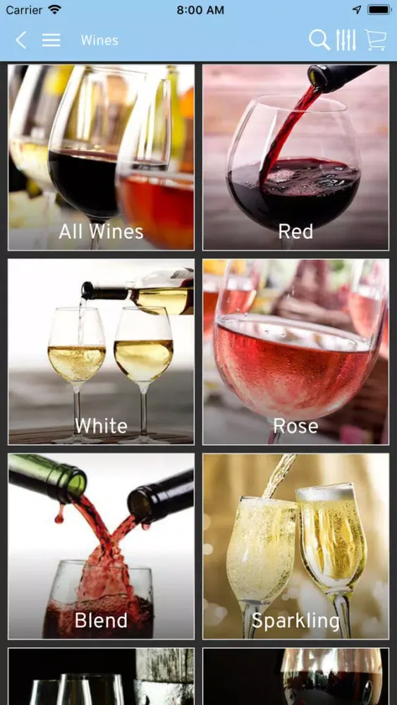 Zrzuty ekranu Park Lane Wine and Liquors