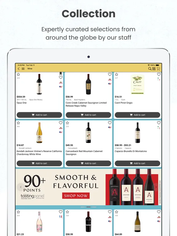 PATS BEVERAGE AND LIQUOR STORE iPad 应用截图